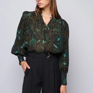 Ulla Johnson Rainforest Blouse